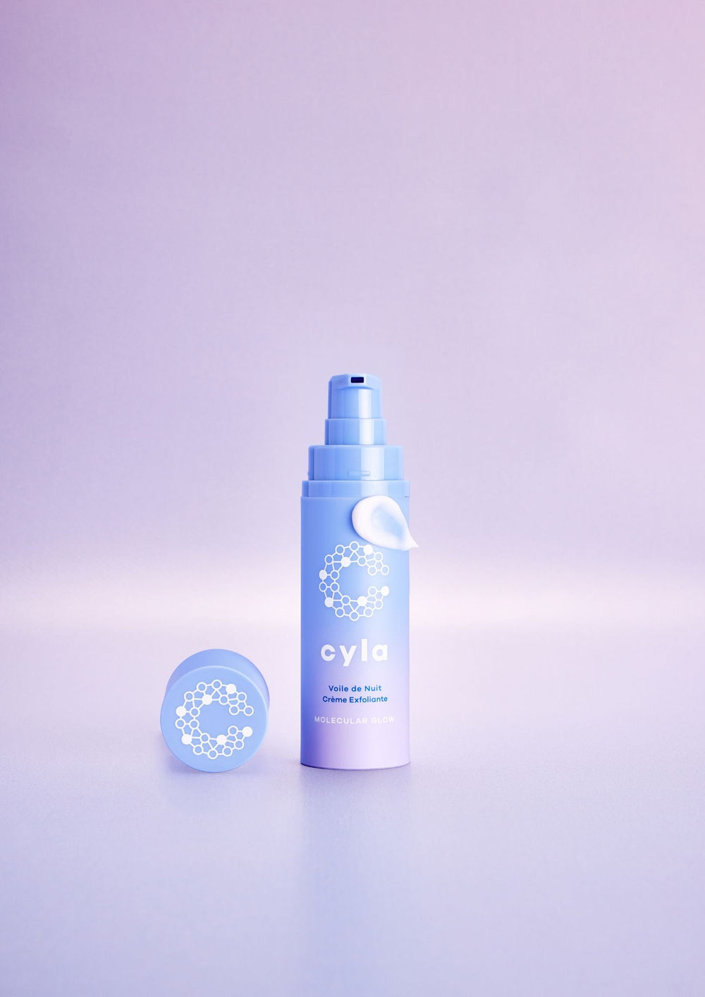 Crème exfoliante de nuit Voile de Nuit CYLA, flacon 30 ml