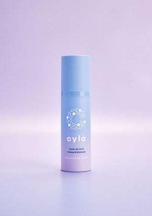 Crème exfoliante de nuit Voile de Nuit CYLA, flacon 30 ml
